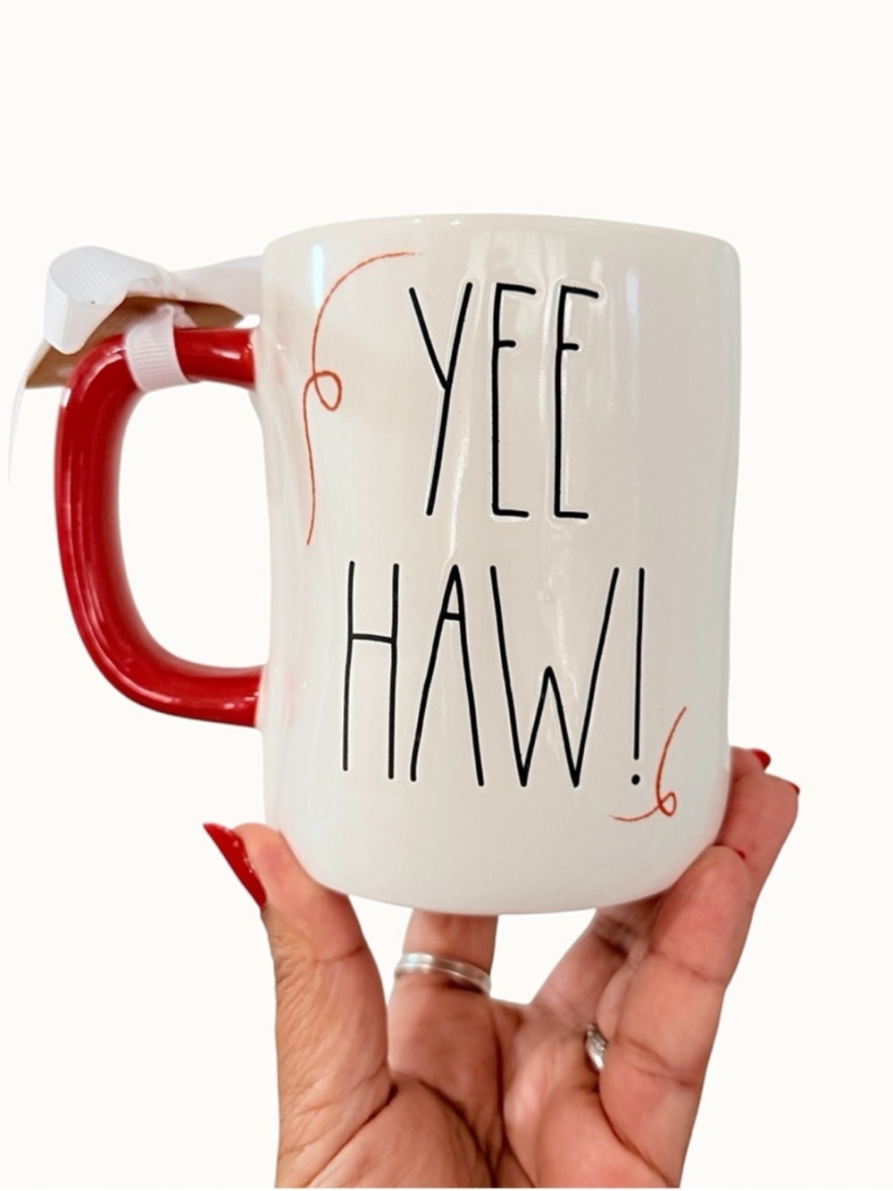 Rae Dunn X Disney’s Pixar Toy Story 5 JESSIE / YEE HAW! Large Ceramic Mug - Picture 2 of 5